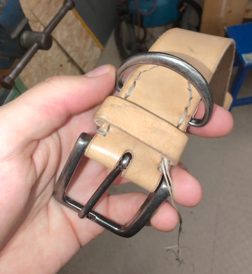 Disgusting and ugly stitching side